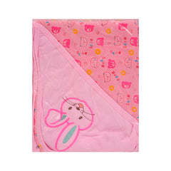 BABY COTTON WRAPPING SHEET WITH HOOD 05 MW-21 Default Title - MamasJan KidsWear