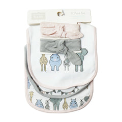 BABY BIB 5PC SET IR 56231 MW-21 Default Title - MamasJan KidsWear