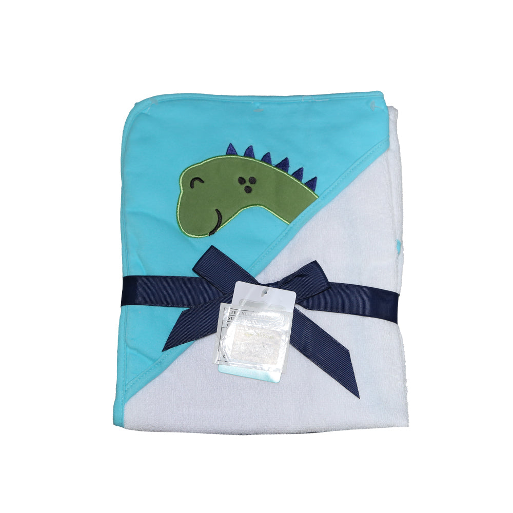 BABY BATH TOWEL HOODED IR 14607 MW-21 Default Title - MamasJan KidsWear