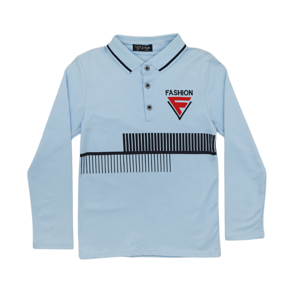 BOYS L/S POLO SHIRT IR 941 MW-21 5-6 YEAR Default Title - MamasJan KidsWear