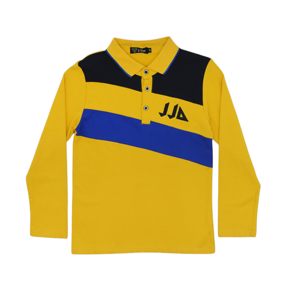 BOYS L/S POLO SHIRT IR 941 MW-21 8-9 YEAR Default Title - MamasJan KidsWear