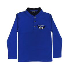 BOYS L/S POLO SHIRT IR 941 MW-21 9-10 YEAR Default Title - MamasJan KidsWear