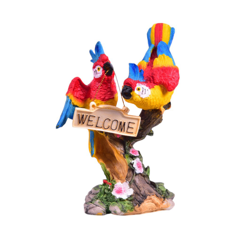 PARROT 2PC SET IR 5951-2 Default Title - MamasJan Decoration