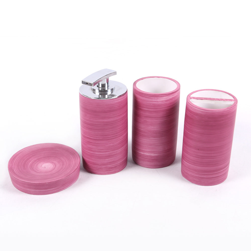 Bathroom Set 4Pc Ir Sms-504 Default Title - MamasJan Decoration