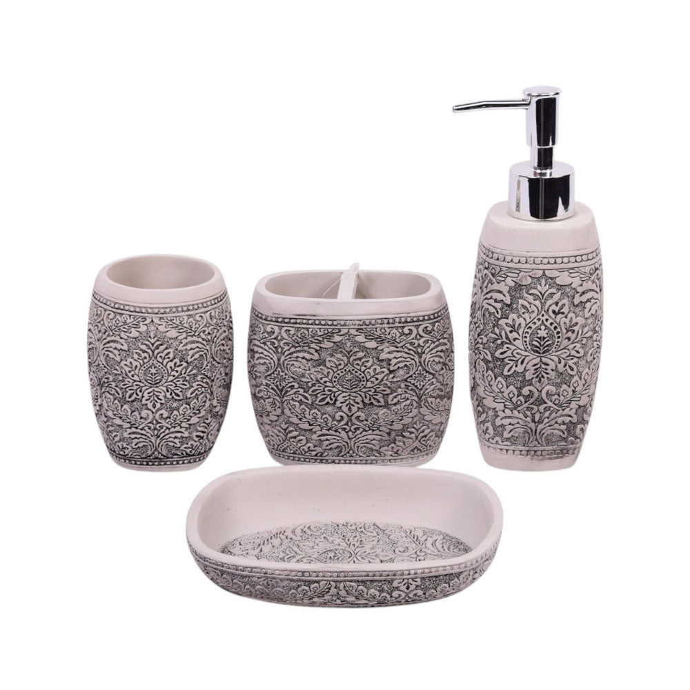 BATHROOM SET 4PC IR SMS-514 Default Title - MamasJan Decoration