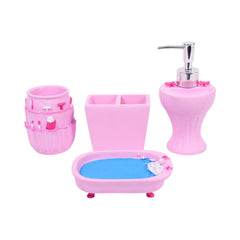 BATHROOM SET 4PC IR SMS-220 Default Title - MamasJan Decoration