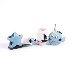 Bathroom Set 4Pc Ir Sms-666 Default Title - MamasJan Decoration