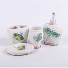 Bathroom Set 4Pc Ir Sms-670 Default Title - MamasJan Decoration
