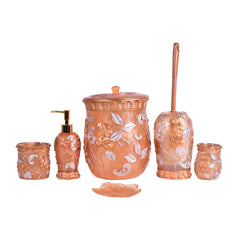 BATHROOM SET 6PC IR SMS-379 Default Title - MamasJan Decoration