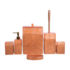 BATHROOM SET 6PC IR SMS-478 Default Title - MamasJan Decoration