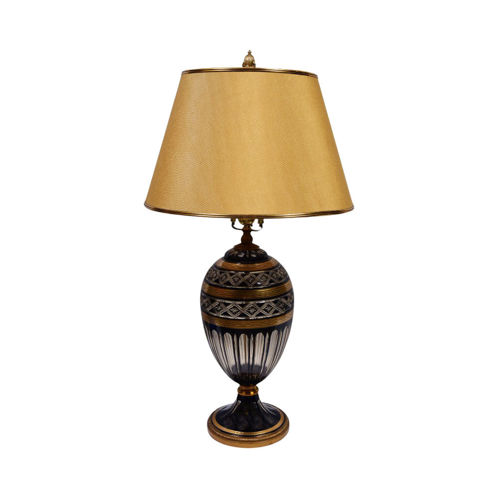 LAMP CRYSTAL BRASS IR E9-L2075-1-W JSC18-831 Default Title - MamasJan Decor