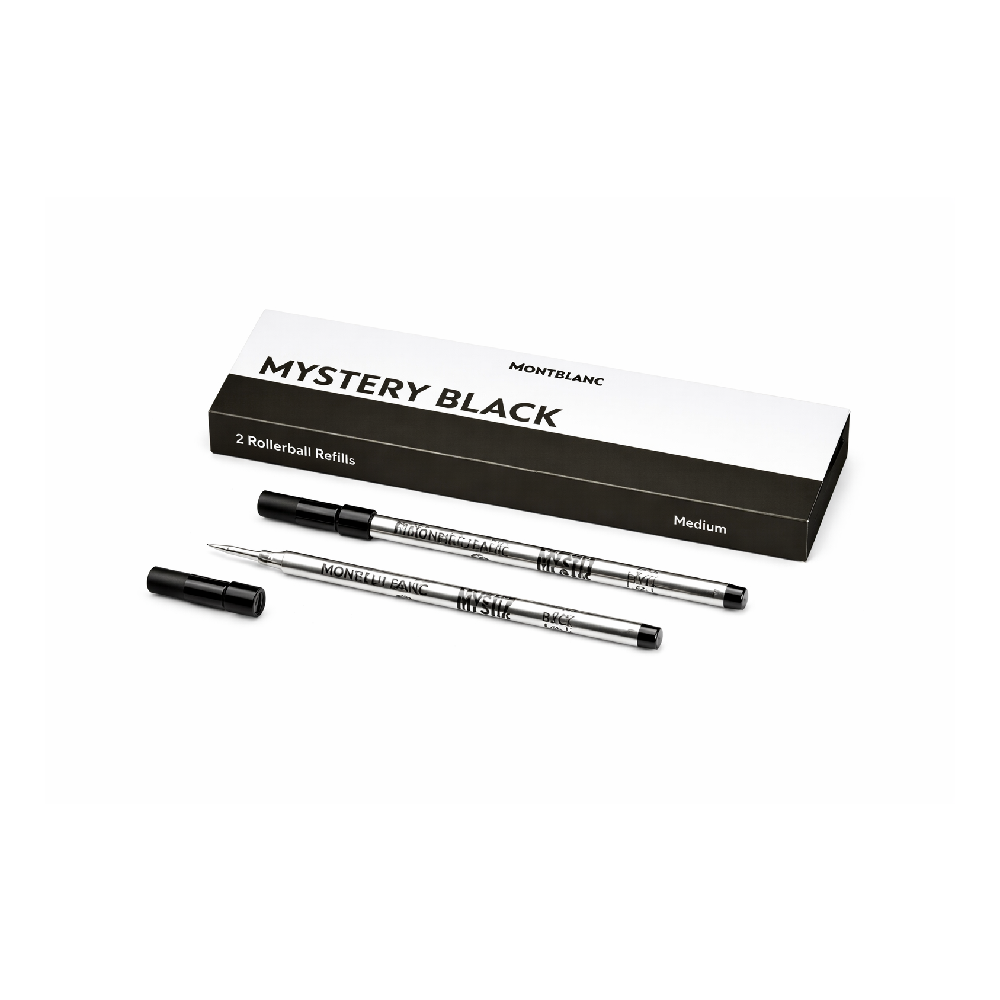MONT BLANC REFILL RB MYSTERY BLACK (M) 128231 Default Title - MamasJan Gift counter