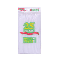 DISPOSIBLE WHITE KNIFE 25PC PACK IR D-27-28 Default Title - MamasJan Grocery Nonfood