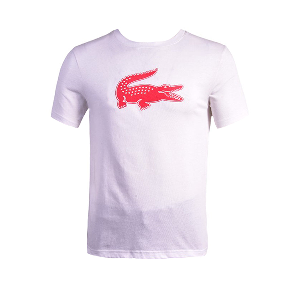 LAC MEN S/S R-N T-SHIRT TH2042 B6C WHITE L XL - MamasJan mens wear