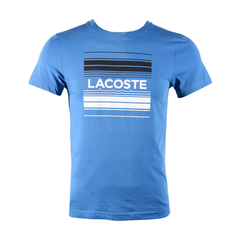LAC MEN S/S R-N T-SHIRT TH0851 HN8 BLU M (IR) XL - MamasJan mens wear