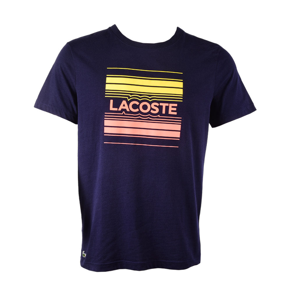 LAC MEN S/S R-N T-SHIRT TH0851 166 NVY M (IR) XL - MamasJan mens wear