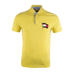 TH MEN S/S POLO T-SHIRT 78J477730 YLW L (IR) XL - MamasJan mens wear