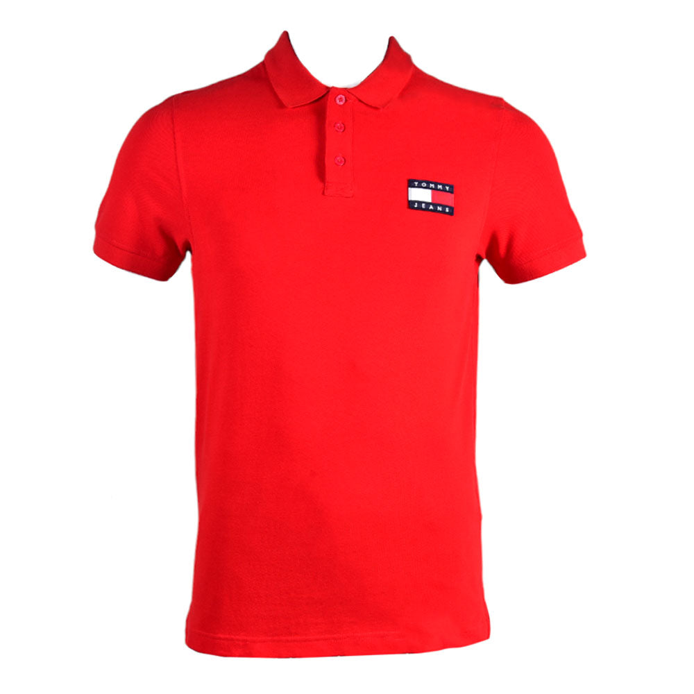 TH MEN S/S POLO 78J6341600 RED L (IR) XL - MamasJan mens wear