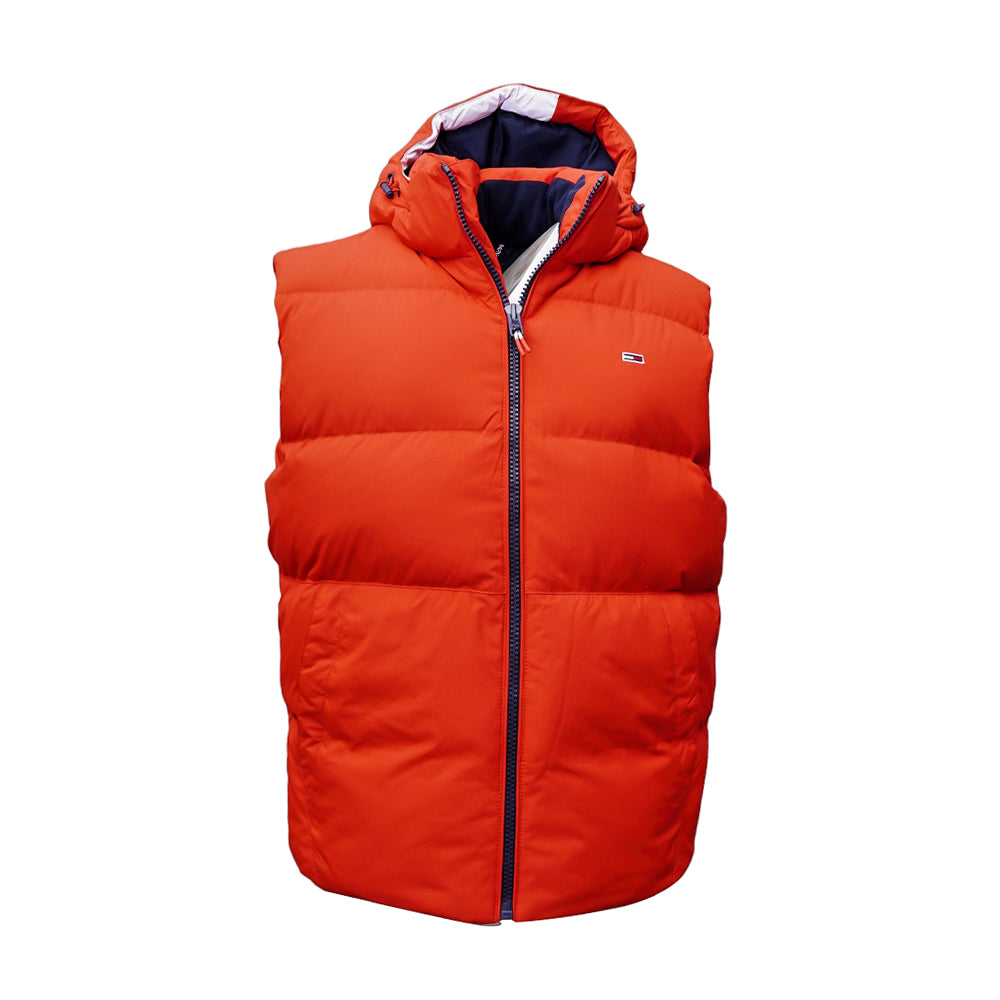 TH MEN S/L PUFFER JACKET 78J6167-600 RED S (IR) S - MamasJan mens wear