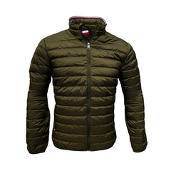 TH MEN L/S PUFFER JACKET 78J6192-701 GRN L (IR) XL - MamasJan mens wear