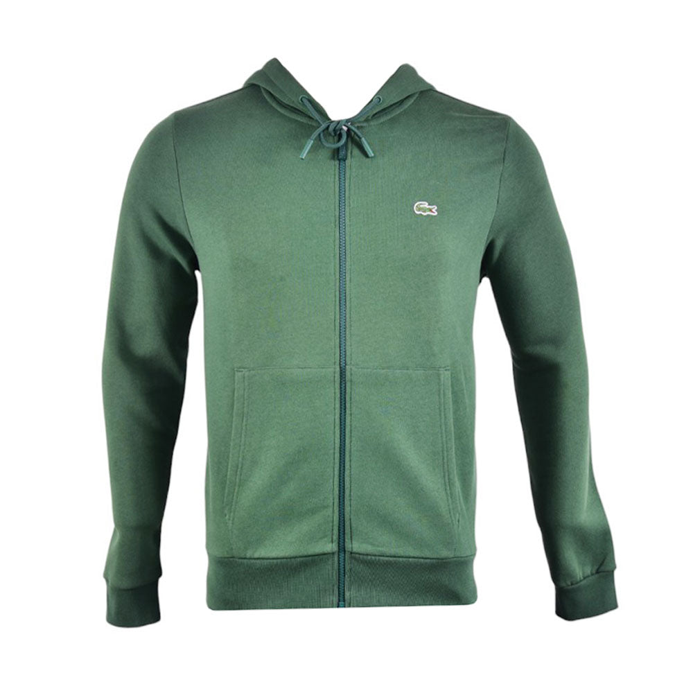 LAC MEN L/S ZIPPER HOODIE SH9626-132 GRN L (IR) XL - MamasJan mens wear