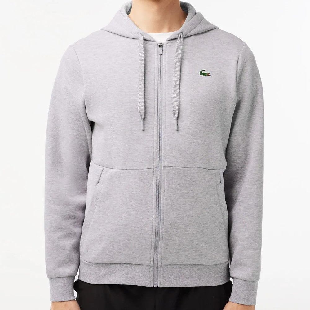 LAC MEN L/S ZIPPER HOODIE SH9676-9YA GRY L (IR) XL - MamasJan mens wear