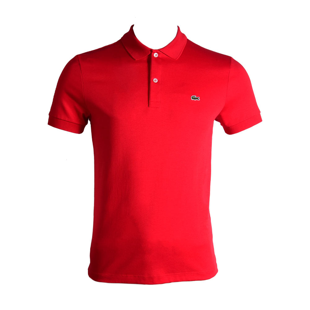 LAC MEN S/S POLO SHIRT DH2050-240 RED L (IR) XL - MamasJan mens wear