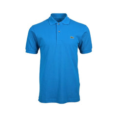LAC MEN S/S POLO SHIRT L1212-GH9 BLU S (IR) Default Title - MamasJan mens wear