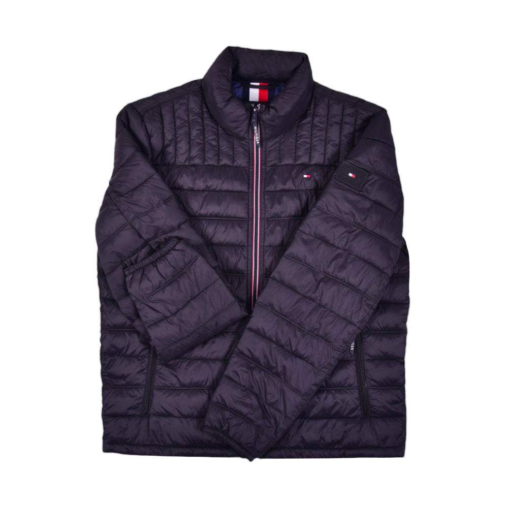 TH MEN L/S PUFFER JACKET 150AN796 BLK L (IR) XXL - MamasJan mens wear