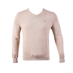 TH MEN L/S V-NECK SWEATER 7857349-765 SKN L (IR) S - MamasJan mens wear