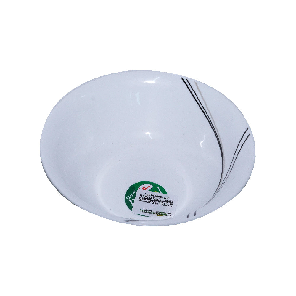 BOWL MEDIUM ELEGANT MANAL E0055 YF16008 Default Title - MamasJan Crockery