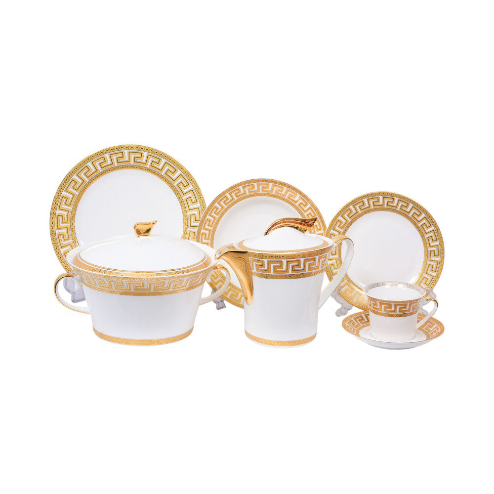 DINNER SET ROYAL BISTRO 85PC 671 Default Title - MamasJan Crockery