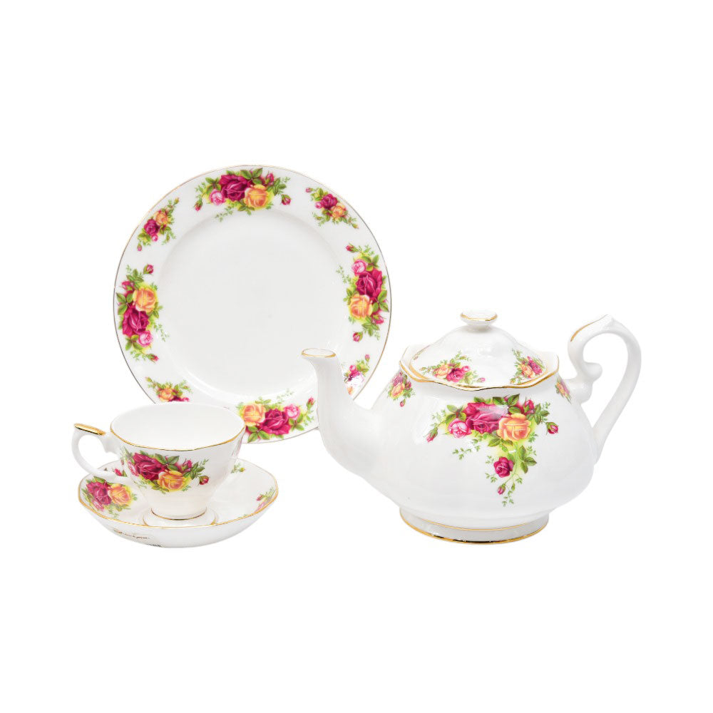 TEA SET ROYAL BISTRO 24PC 801 Default Title - MamasJan Crockery