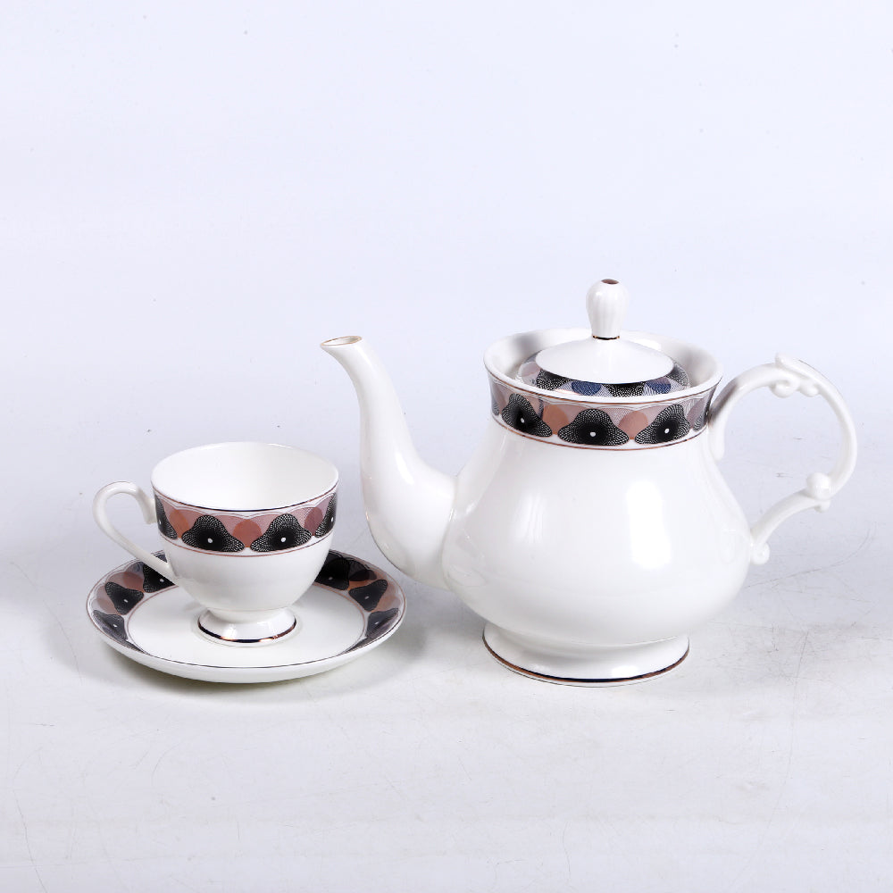 DINNER SET BONE CHINA 61PC XWBC14 Default Title - MamasJan Crockery
