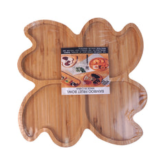 DISH DRY FRUIT BAMBOO IR 2436-9 Default Title - MamasJan Crockery