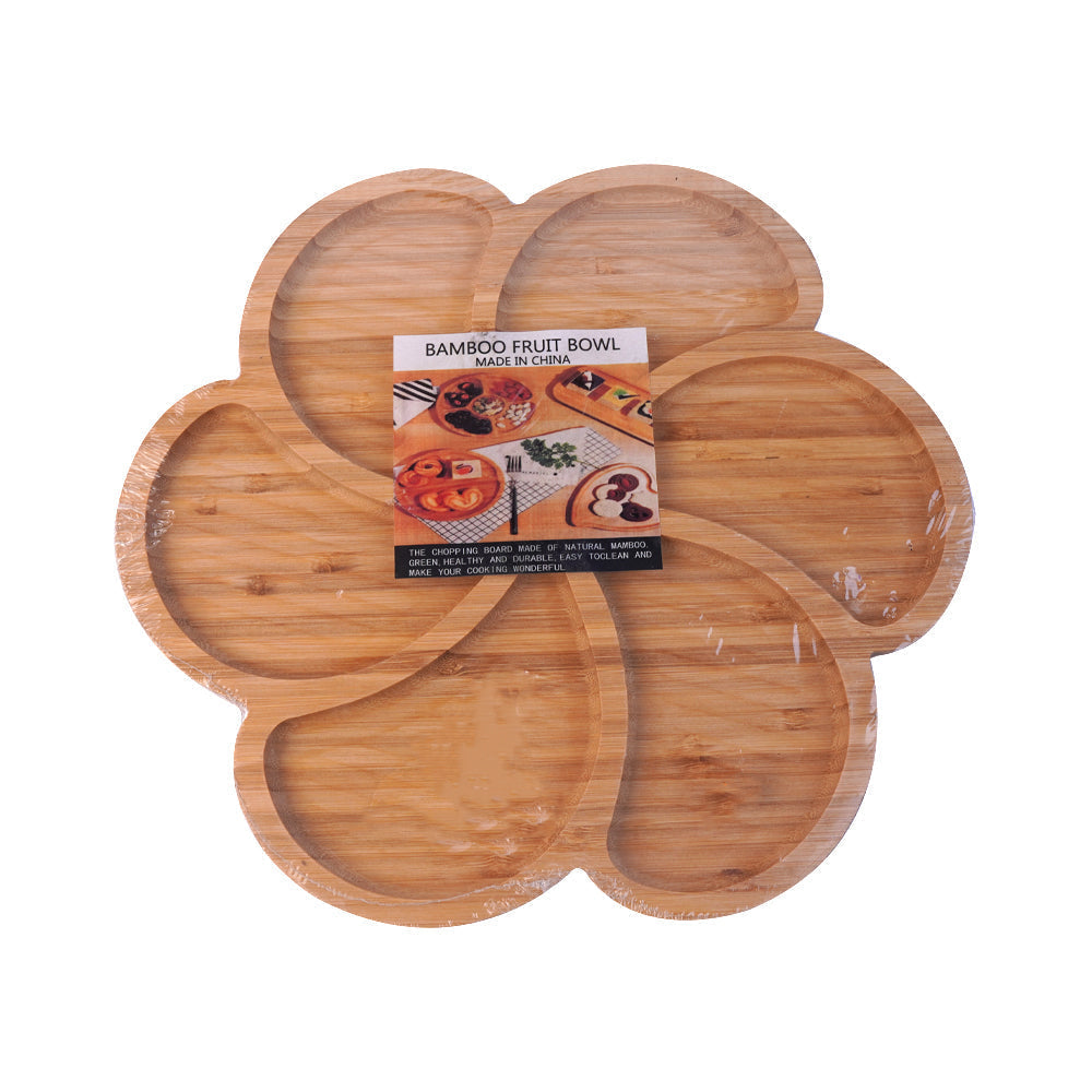 DISH DRY FRUIT BAMBOO IR 2436-11 Default Title - MamasJan Crockery