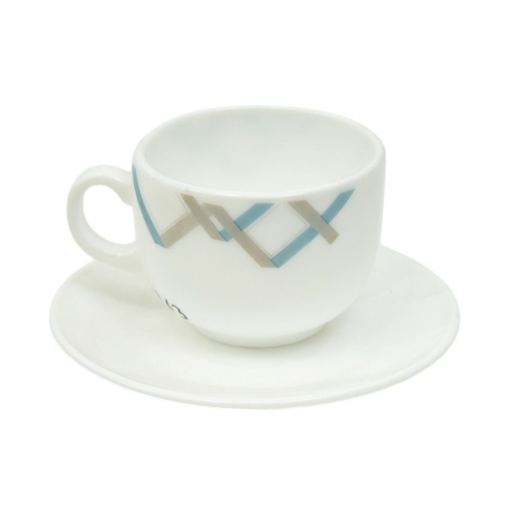 CUP & SAUCER ELEGANT MANAL E0059 YF18213 (Pack of 6) Default Title - MamasJan Crockery