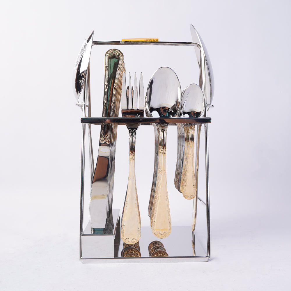 CUTLERY SET ALPEN BERG 26PC QQ123 Default Title - MamasJan Crockery