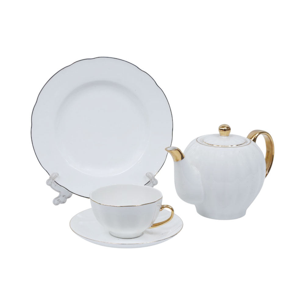 TEA SET ROYAL BISTRO 24 PCS 1860-W Default Title - MamasJan Crockery