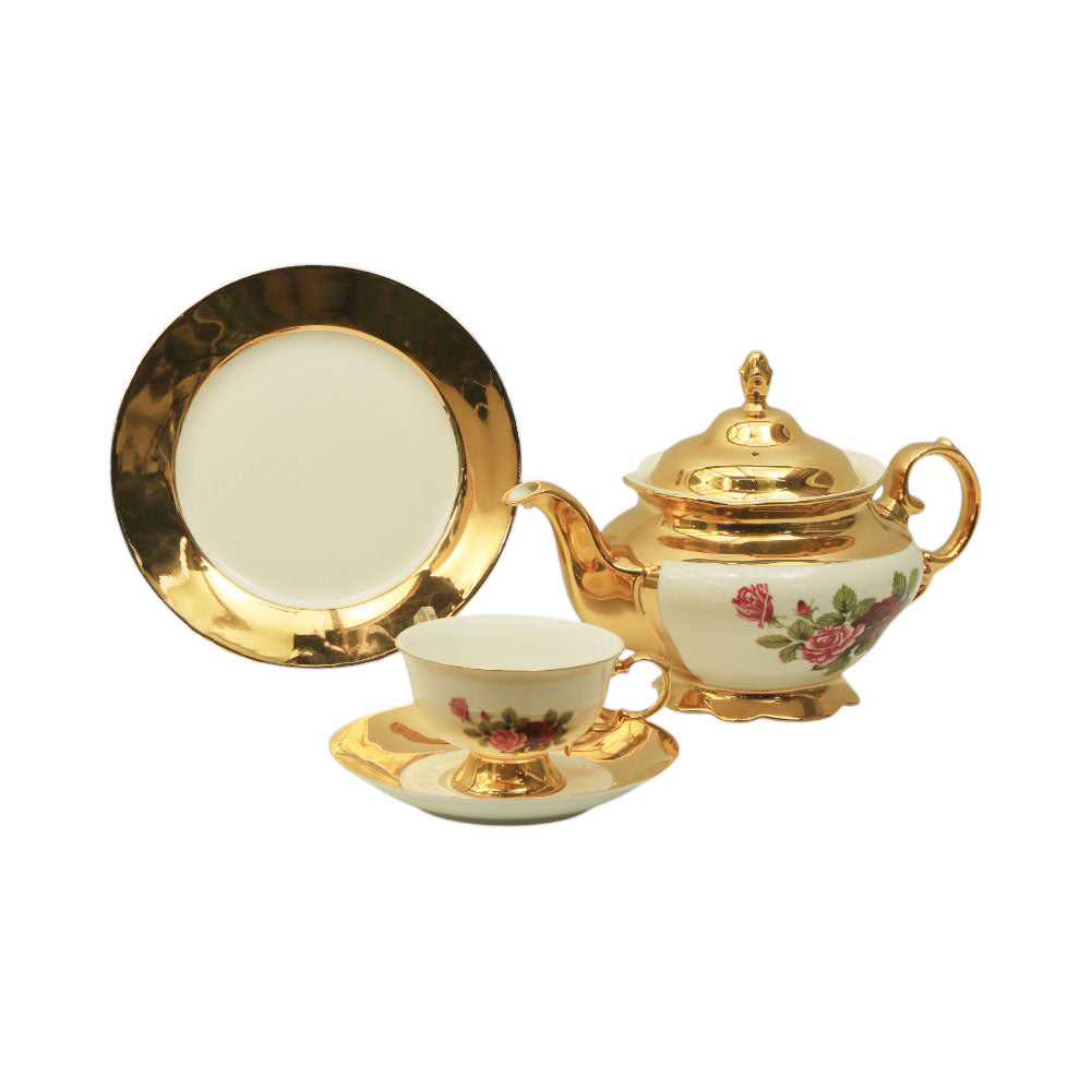 TEA SET ROYAL BISTRO 24 PCS J1816-193 Default Title - MamasJan Crockery