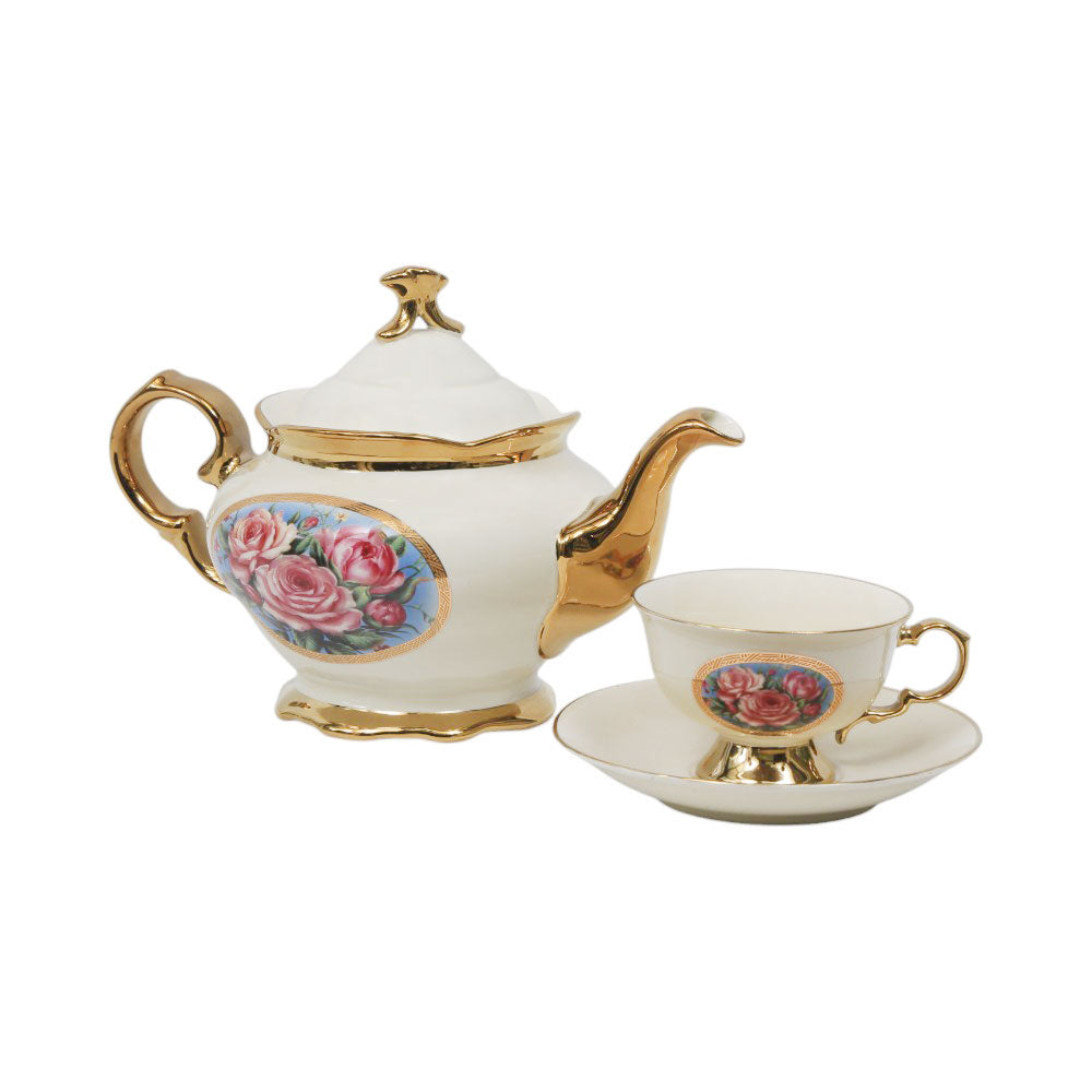 COFFEE SET ROYAL BISTRO 17 PCS J1822-E Default Title - MamasJan Crockery