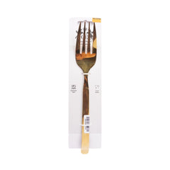 FORK SERVING GOLD ROYAL BISTRO JY3005 Default Title - MamasJan Crockery