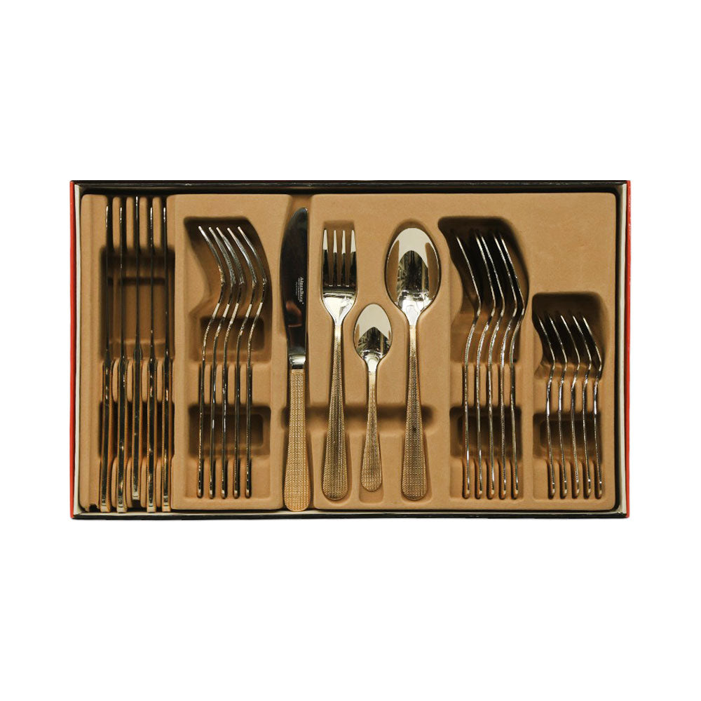 CUTLERY SET ALPEN BERG 24PC EE124 Default Title - MamasJan Crockery