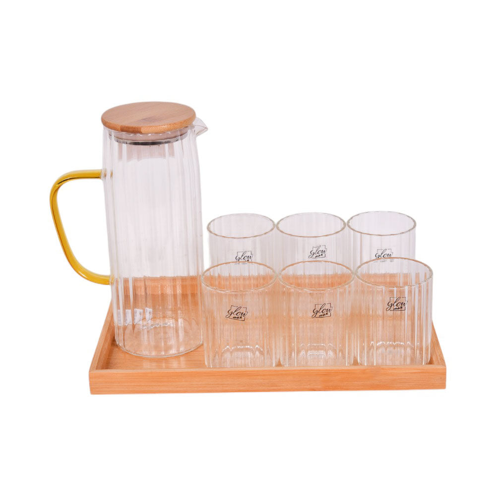 WATER SET 8PC GLOW MAX GPH60/L8 Default Title - MamasJan Crockery