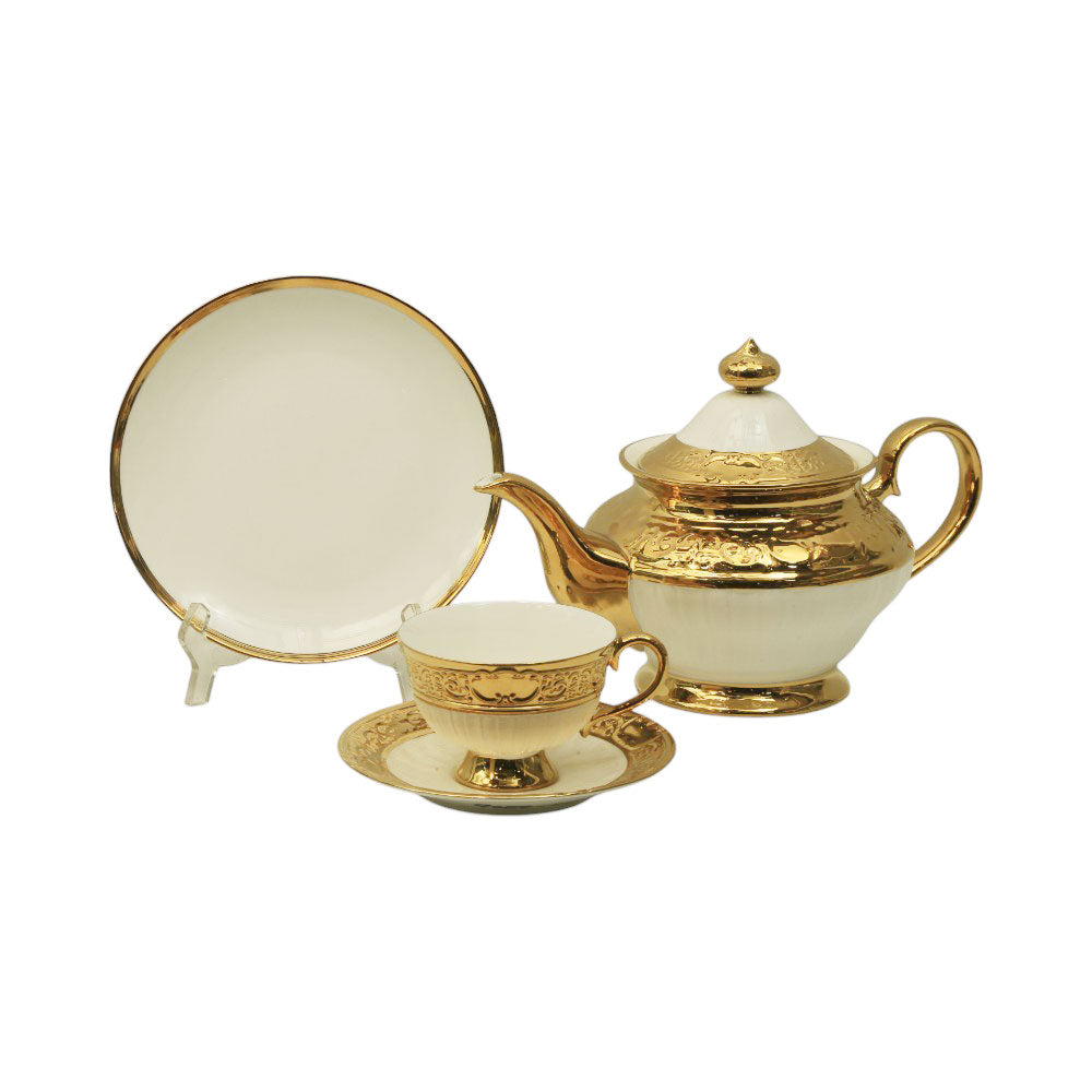 TEA SET ROYAL BISTRO 24PC DD01 Default Title - MamasJan Crockery