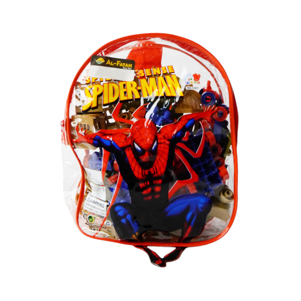 1367 SPIDERMAN BLOCKS IN BAG 61PCS (3+ YEAR) A.I Default Title - MamasJan Toys
