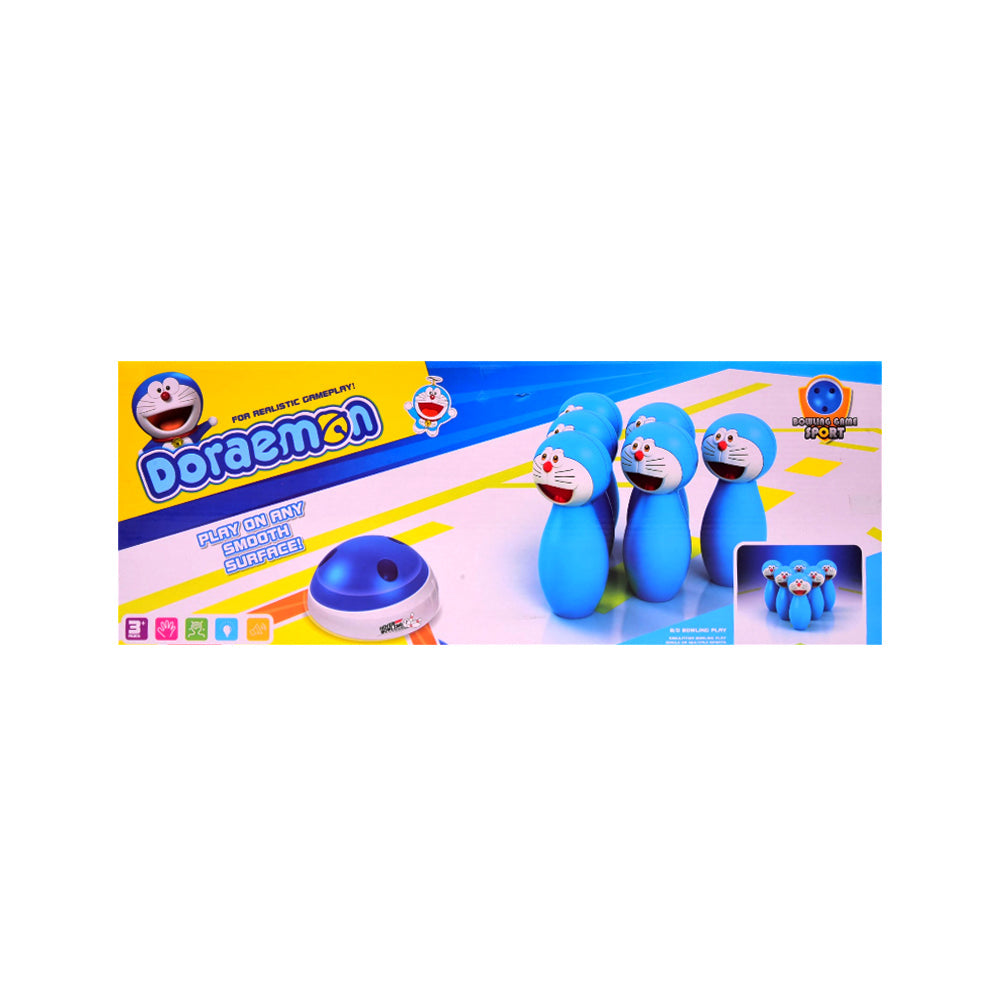 789-23A DORAEMON BOWLING GAME 3+YEAR IR Default Title - MamasJan Toys