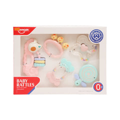 HE0125 HUANGER RATTLE 5PC SET (+0M) IR Default Title - MamasJan Toys
