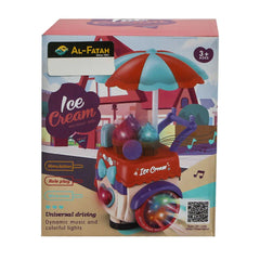 Zr167 Ice Cream Cart B/O Ir (3+ Year) Default Title - MamasJan Toys