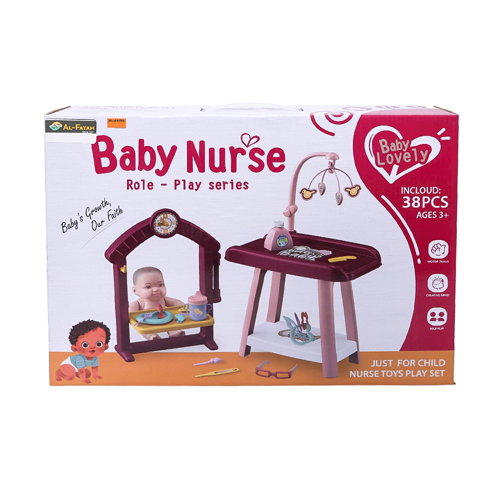 Hl-17 Baby Nurse Set Ir (3+ Year) Default Title - MamasJan Toys